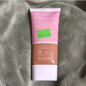 *4 for $28* 610 Rich/Deep - CoverGirl Clean Fresh Skin Milk Foundation